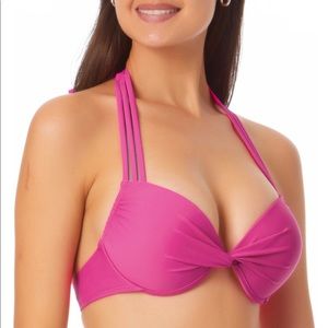 California Waves Womens Halter Push up Swim Top